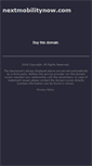 Mobile Screenshot of nextmobilitynow.com